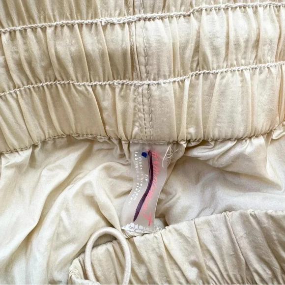 New Free People End Zone Track Pants Wide Leg Nyon Cargo FP Movement Small - Picture 9 of 13